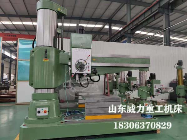 Z3080X25液壓搖臂鉆床車間實物圖